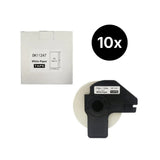 10er-Set Alternative Etikettenrolle zu Brother DK-11247 Etiketten