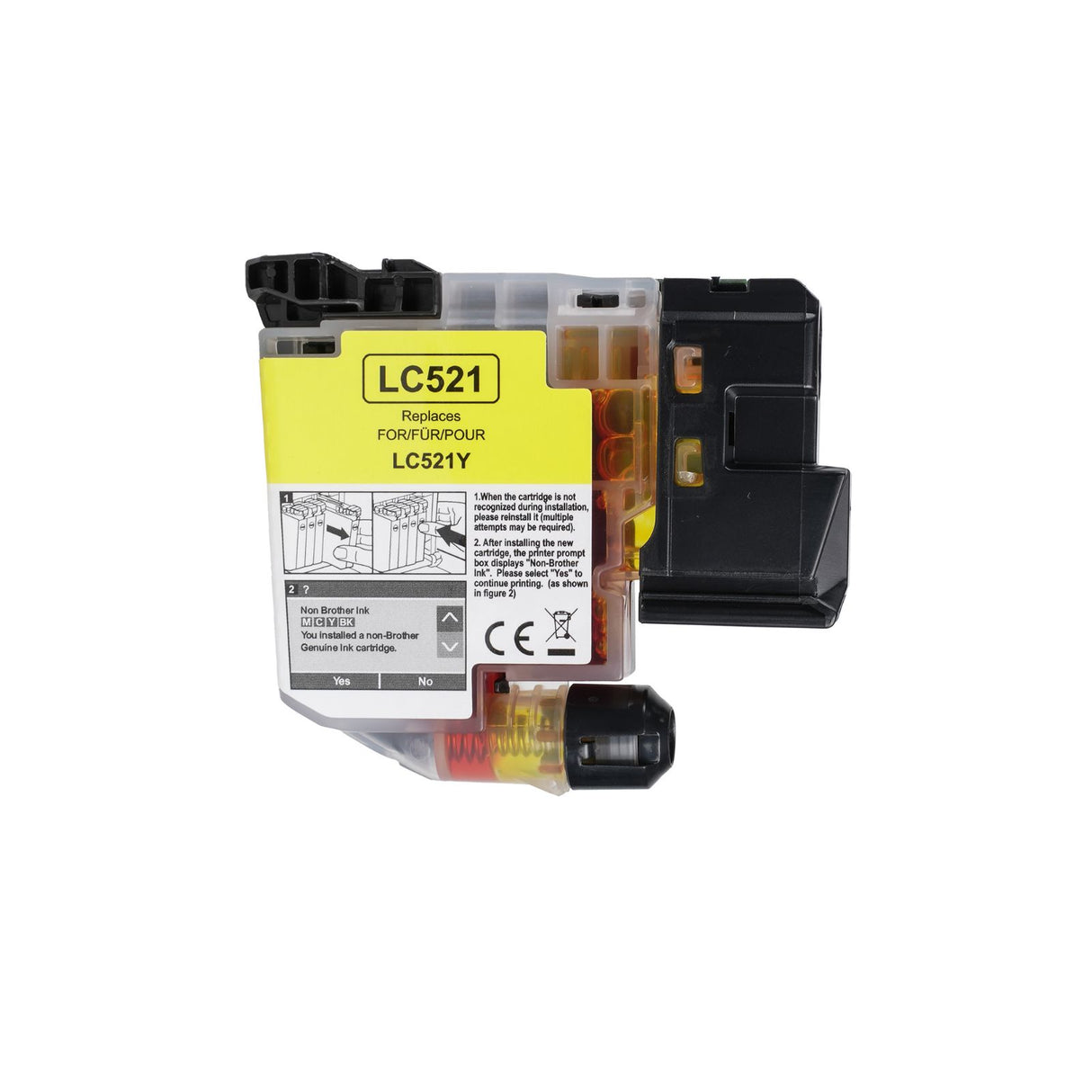 Kompatible Tintenpatrone für Brother DCP-J1460DW - Yellow 1 Stück