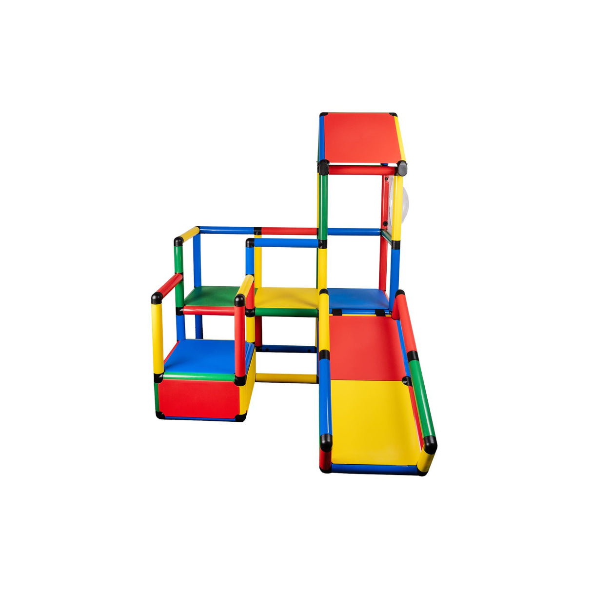 Klettergerüst für Kinder mit Rutsche Spielturm Kletterturm Spielplatz