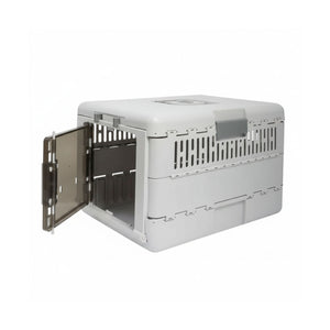 Zusammenklappbare Transportbox für Katzen Tiertransport Reisebox
