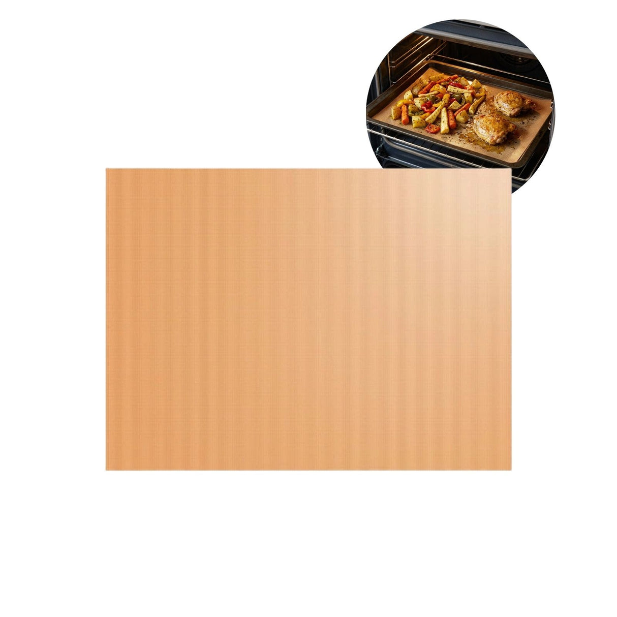Backmatte Antihaft-Backmatte Dauerbackfolie Backunterlage Backfolie