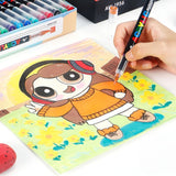 240-tlg. Set Acrylmarker Acryl Brush Marker Arcrylstifte Pinselstifte