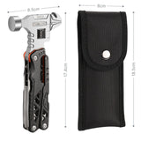 18in1 Multifunktionswerkzeug Multitool mit Hammer Outdoor-Werkzeug