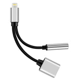 Lightning Audio + Ladeadapter Lightning zu 3.5mm Kopfhörer + Ladekabel