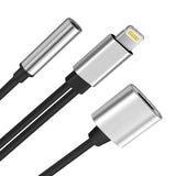 Lightning Audio + Ladeadapter Lightning zu 3.5mm Kopfhörer + Ladekabel