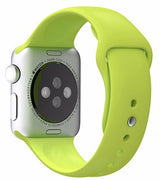 Apple Watch 44mm / 42mm Silikon Armband M/L GRÜN