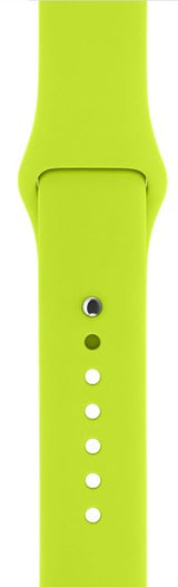 Apple Watch 44mm / 42mm Silikon Armband M/L GRÜN