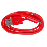 microUSB Daten- und Ladekabel Micro USB 1m ROT