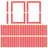 100-teiliges Dartpfeil-Set in Rot für NERF N-Strike Elite