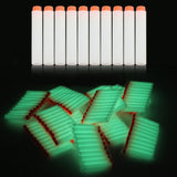 100-teiliges Dartpfeil-Set in Weiss & fluoreszierend Grün für NERF N-Strike Elite