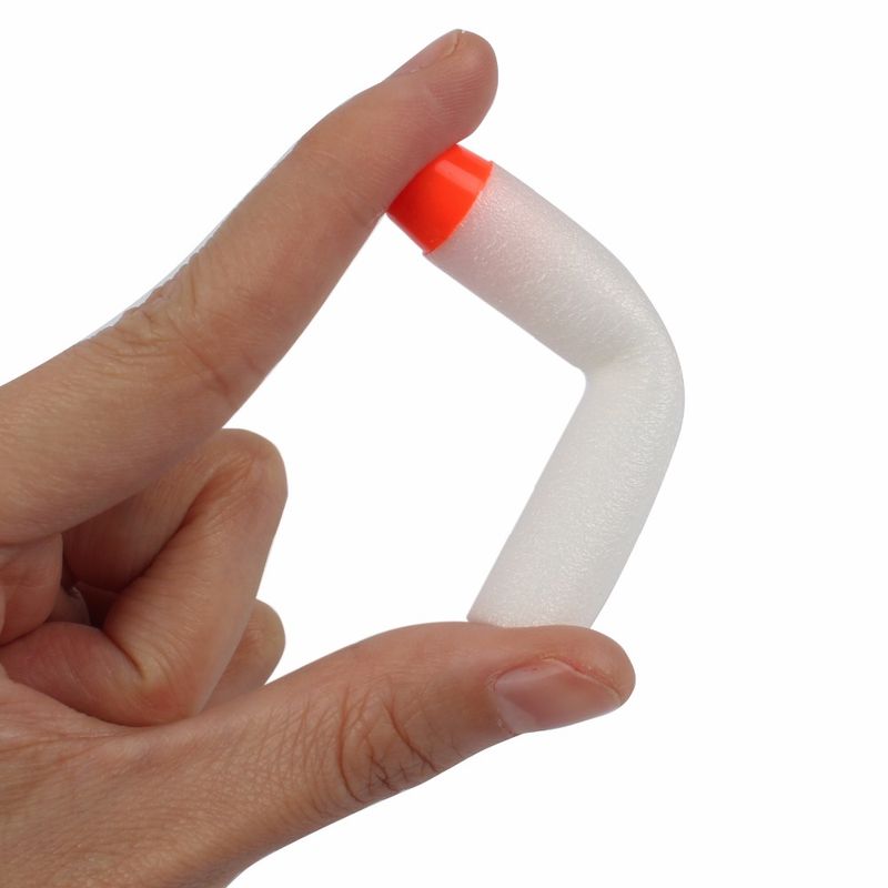 100-teiliges Dartpfeil-Set in Weiss & fluoreszierend Grün für NERF N-Strike Elite