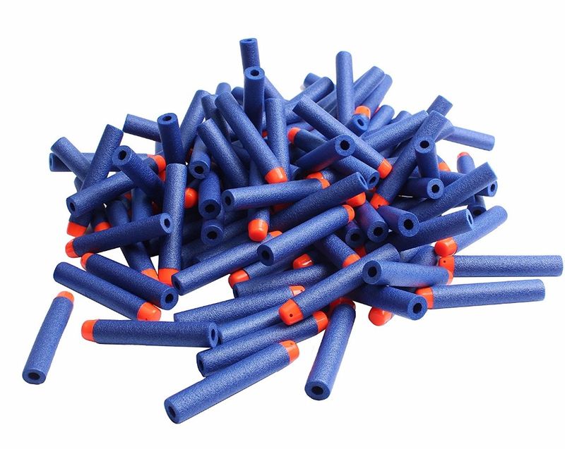 100-teiliges Dartpfeil-Set in Grün & Blau für NERF N-Strike Elite