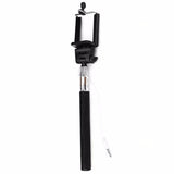Selfie Stick SCHWARZ für Apple iPhone & Android Smartphones