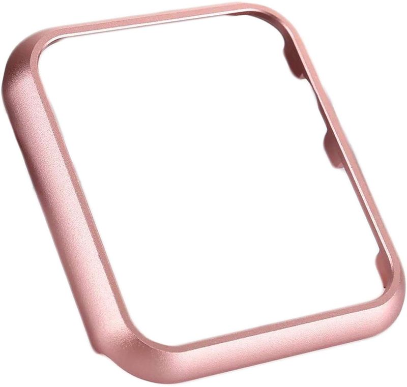 Apple Watch 38mm Metall Hard Case Cover Hülle ROSÉGOLD / PINK