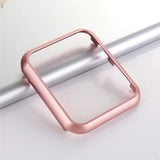 Apple Watch 38mm Metall Hard Case Cover Hülle ROSÉGOLD / PINK