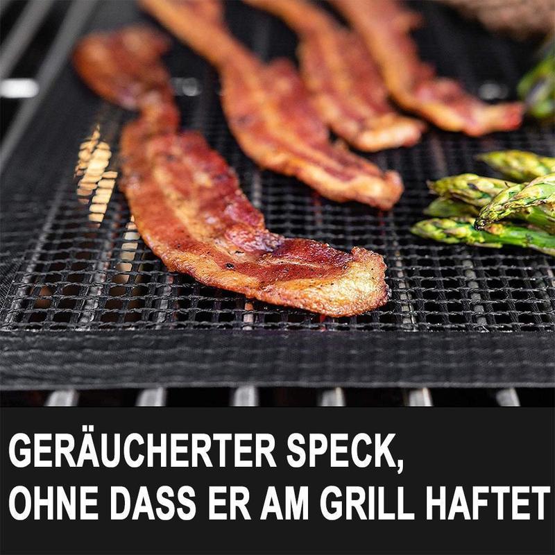 Backofennetz BBQ Grillnetz feuerfest 4 Stück