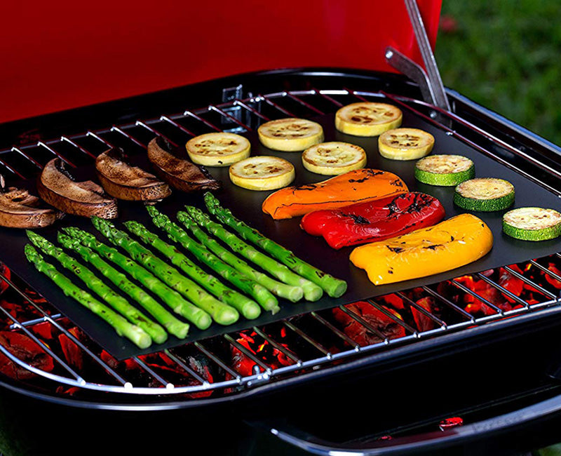 Grillmatte Antihaft Teflon BBQ feuerfest 4 Stück