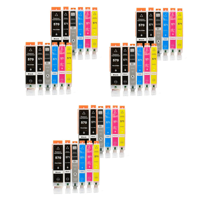 Alternative Tintenpatrone zu Canon PGI-570PGBK, CLI-571 XL