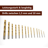 Bohrer Set Drill Set Bohrwerkzeug-Kit Bit Koffer Bohrzubehör-Set