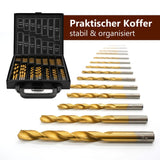 Bohrer Set Drill Set Bohrwerkzeug-Kit Bit Koffer Bohrzubehör-Set