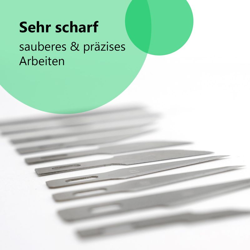 Skalpell Klingen Cuttermesser Bastelmesser Präzisionsmesser