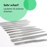Skalpell Klingen Cuttermesser Bastelmesser Präzisionsmesser