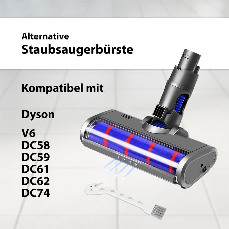 Alternative Staubsaugerbürste Dyson V6 DC58 DC59 DC61 DC62 DC74