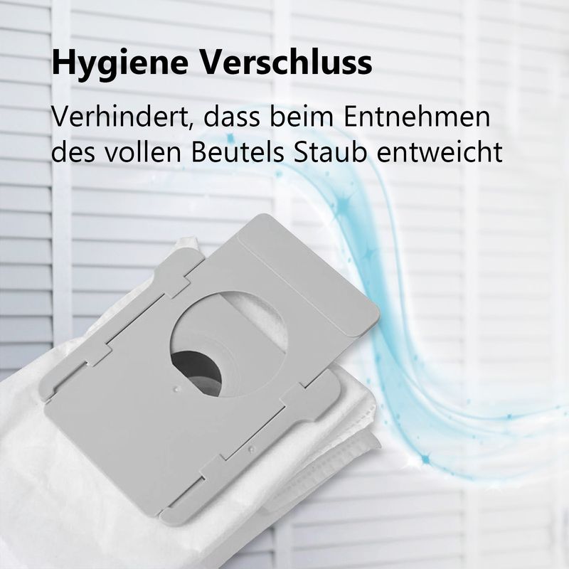 2er-Set Alternative Staubbeutel zu iRobot Roomba Serie i j s Clean Base