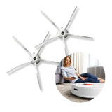 Alternative Seitenpinsel 2Stk. für Xiaomi Roborock Serie S5 S6 Weiss