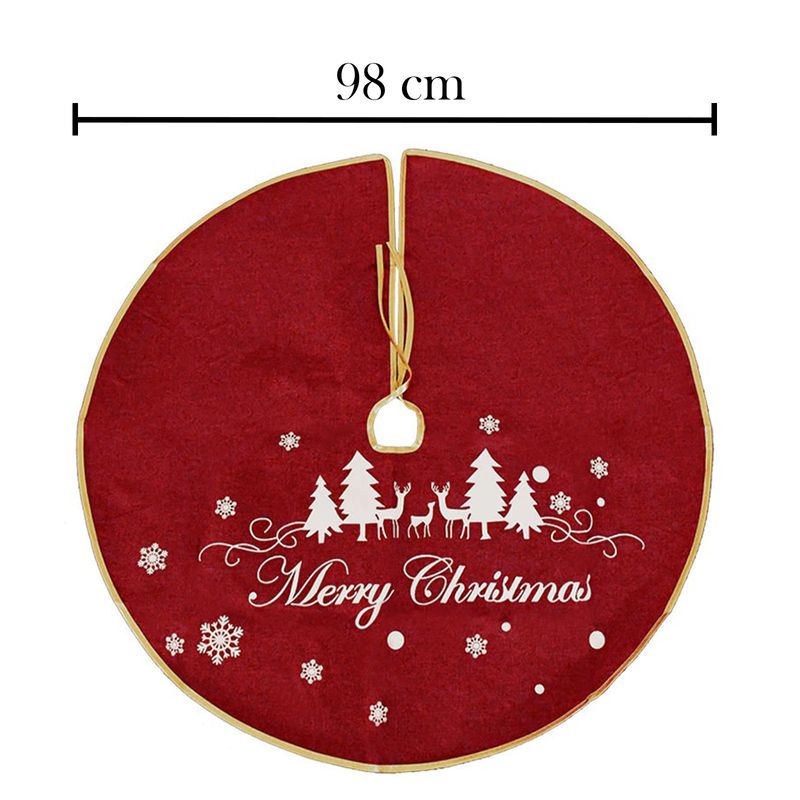 Weihnachtsbaumdecke Christbaum-Rock Tannenbaum-Teppich Baumrock-Matte