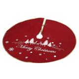 Weihnachtsbaumdecke Christbaum-Rock Tannenbaum-Teppich Baumrock-Matte