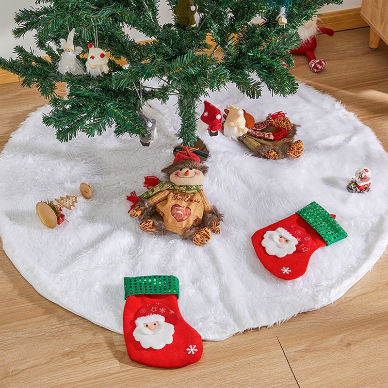 Weihnachtsbaumdecke Tannenbaum-Teppich Christbaum-Rock Baumrock-Matte