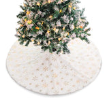 Christbaum-Rock Weihnachtsbaumdecke Tannenbaum-Teppich Baumrock-Matte