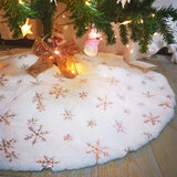 Christbaum-Rock Weihnachtsbaumdecke Tannenbaum-Teppich Baumrock-Matte