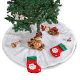 Christbaum-Rock Baumrock-Matte Weihnachtsbaumdecke Tannenbaum-Teppich