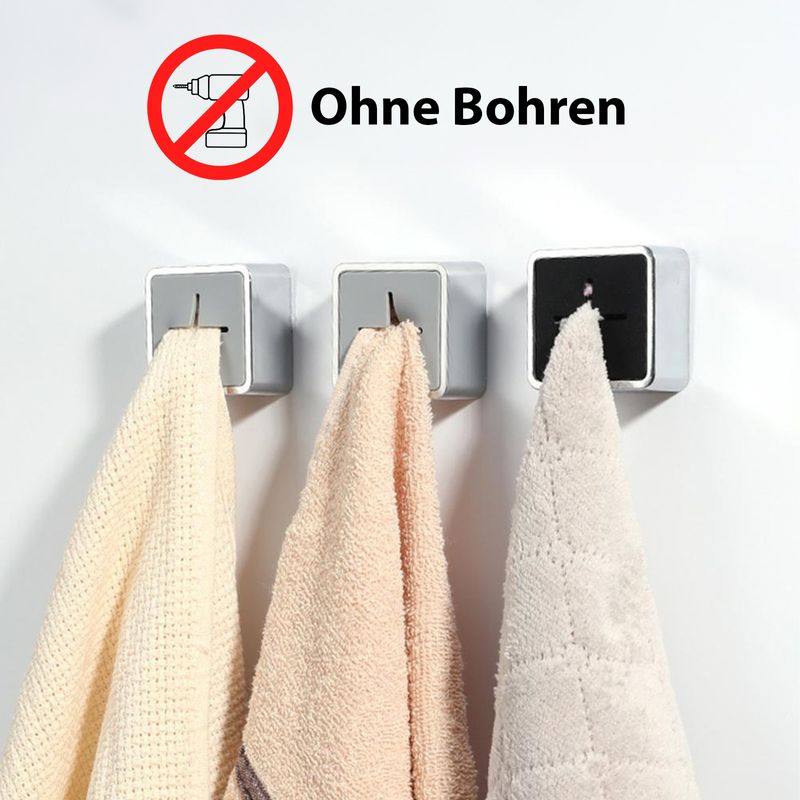 Handtuch Halter Haken Aufhänger Geschirrtuch Halterung Klemme