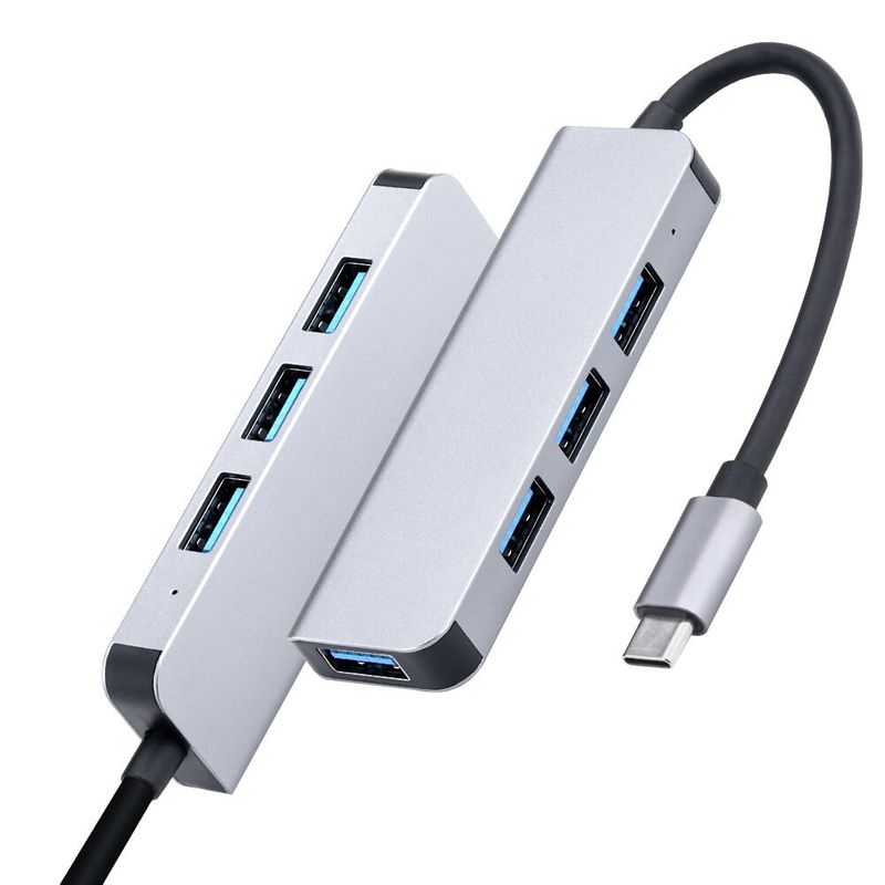 Dockingstation Multi USB-Hub USB-C 4in1 USB-A 3.0/2.0 4-port