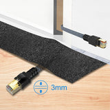 20m Netzwerkkabel Flachkabel Ethernet LAN Kabel RJ45 Cat. 7 UTP