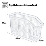 Kühlschrank-Box Kühlschrankorganizer Aufbewahrungsbox Küchenbehälter