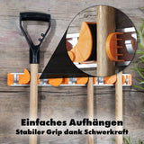 Geräteleiste Werkzeughalter Gartenleiste Aufhängeschiene Wandhalterung