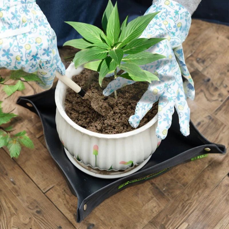 Pflanzmatte Gartenmatte Umtopfmatte Pflanzunterlage Topfmatte