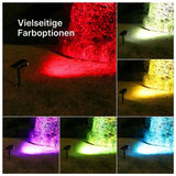 LED Solar Gartenstrahler Gartenscheinwerfer Aussenbeleuchtung