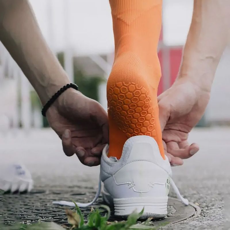 Fussballsocken Gr. 36-41 Grip Socken Fussball Strümpfe GripSoxx Orange