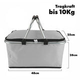 Einkaufskorb Tragekorb Kühlkorb Carrybag Kühltasche Picknickkorb