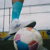 Fussballsocken Gr. 36-41 Grip Socken Fussball Strümpfe GripSoxx Hellblau