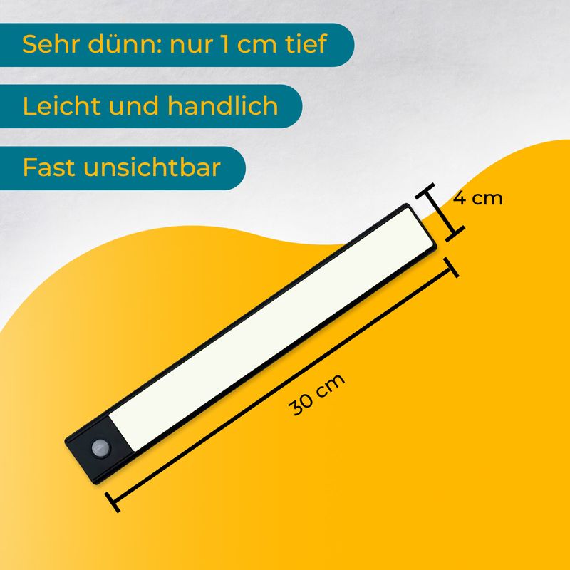 Baby Leuchte Licht Nachtlicht Lichtleiste Lampe Bewegungsmelder LED
