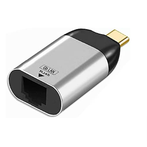 USB-C zu RJ45 Ethernet Adapter Netzwerkverbinder Kabelanschluss m/w