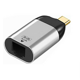 USB-C zu RJ45 Ethernet Adapter Netzwerkverbinder Kabelanschluss m/w