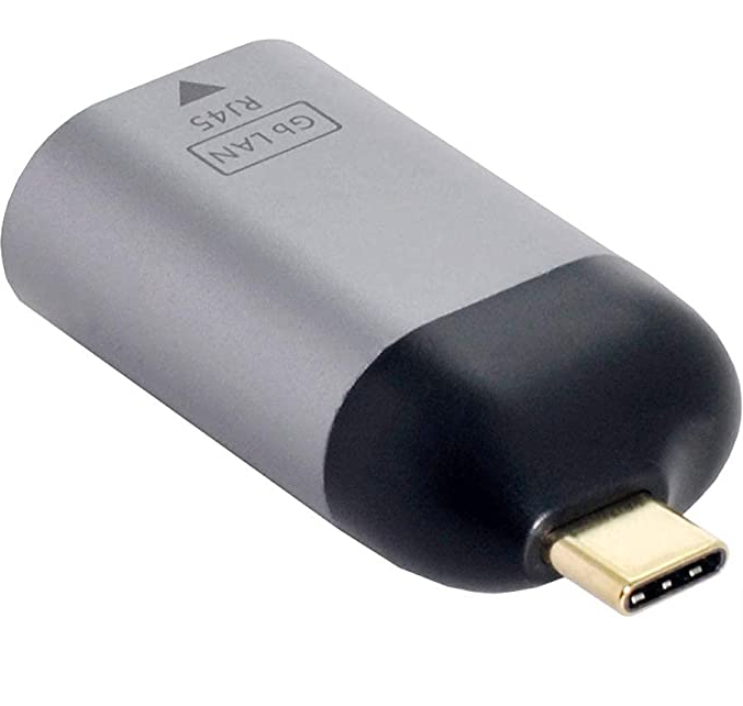 USB-C zu RJ45 Ethernet Adapter Netzwerkverbinder Kabelanschluss m/w