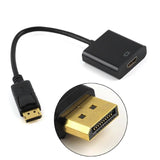 Kabeladapter DisplayPort zu HDMI Adapter DP zu HDMI 60Hz QXGA FullHD